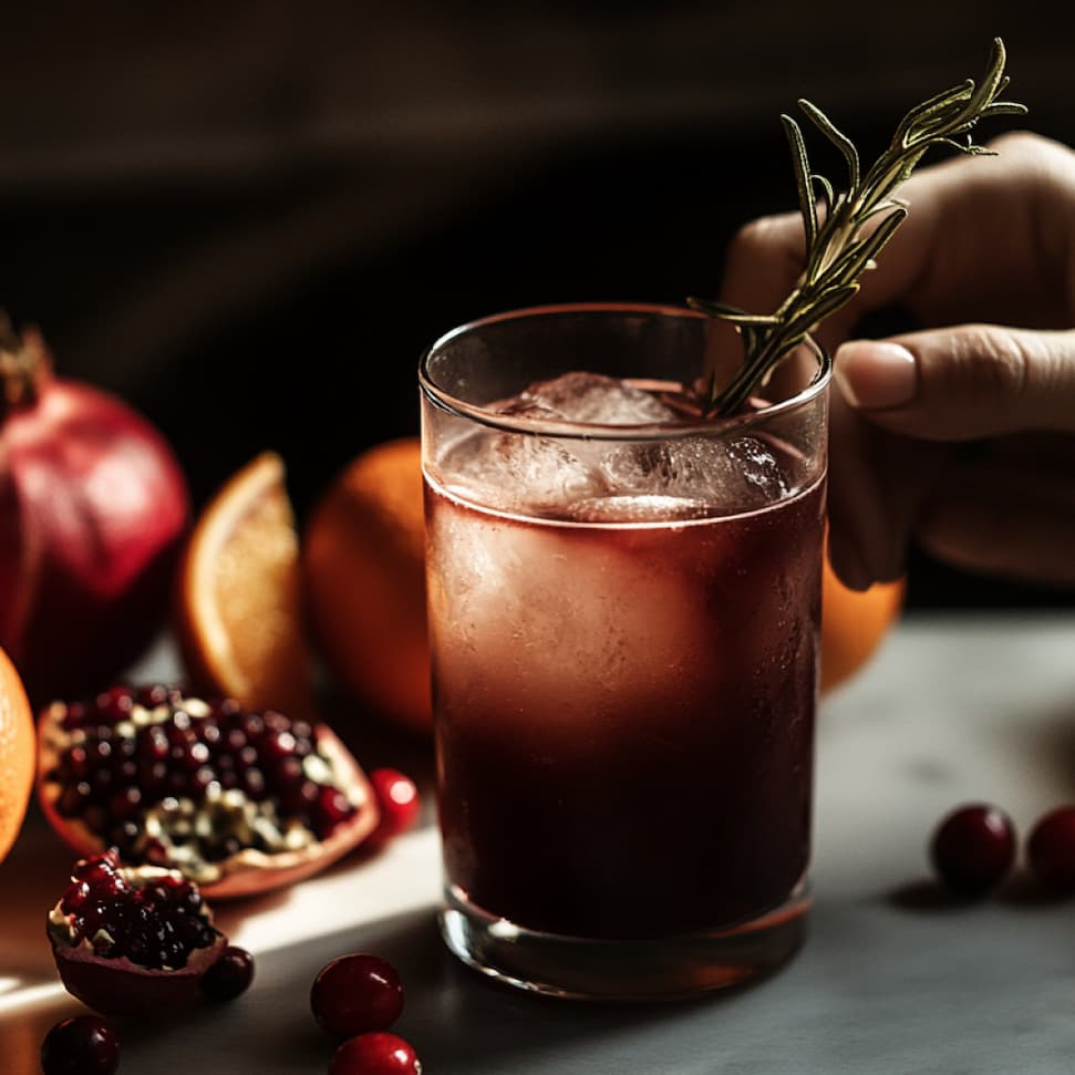 Black Ginger Holiday Spritz