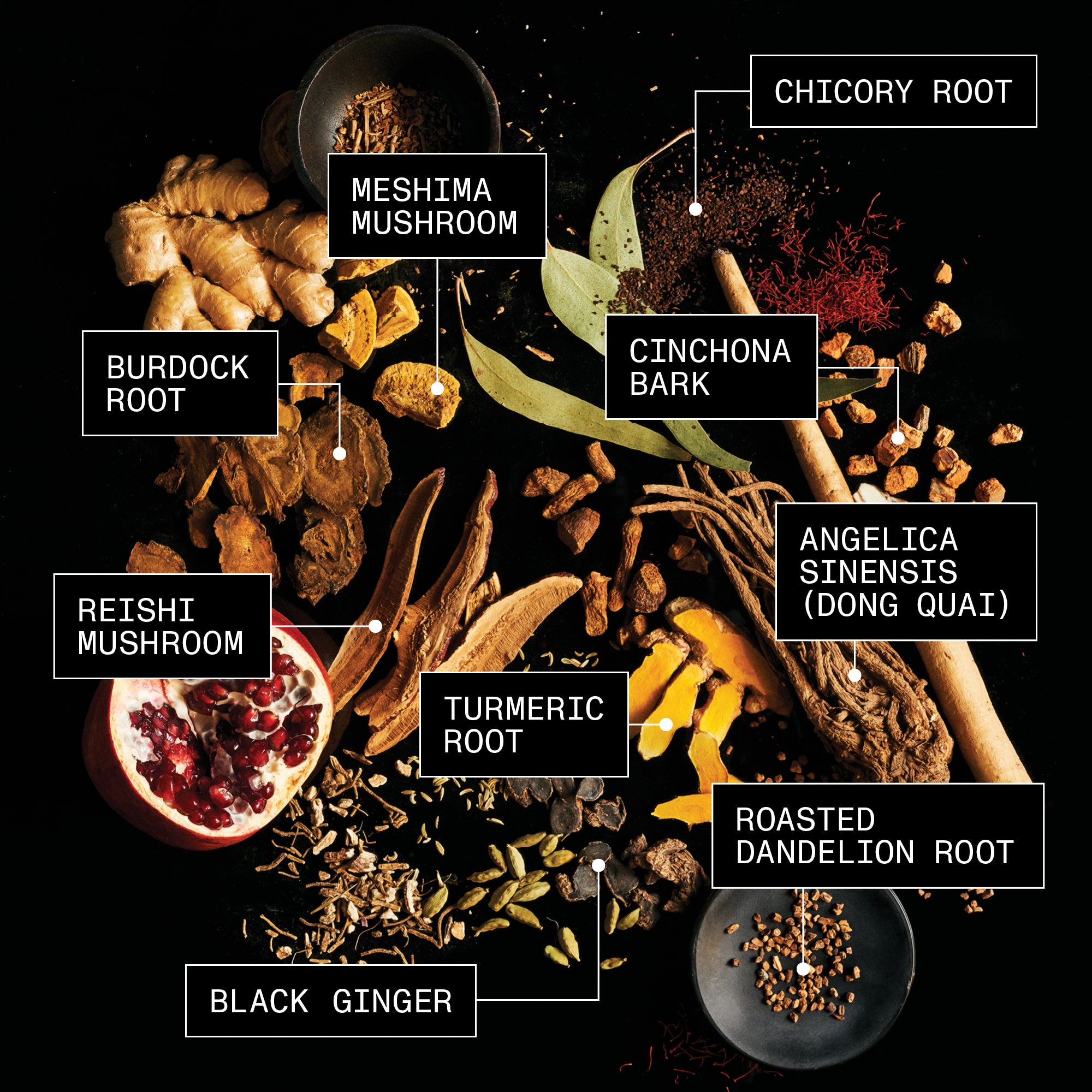 ingredients of black ginger