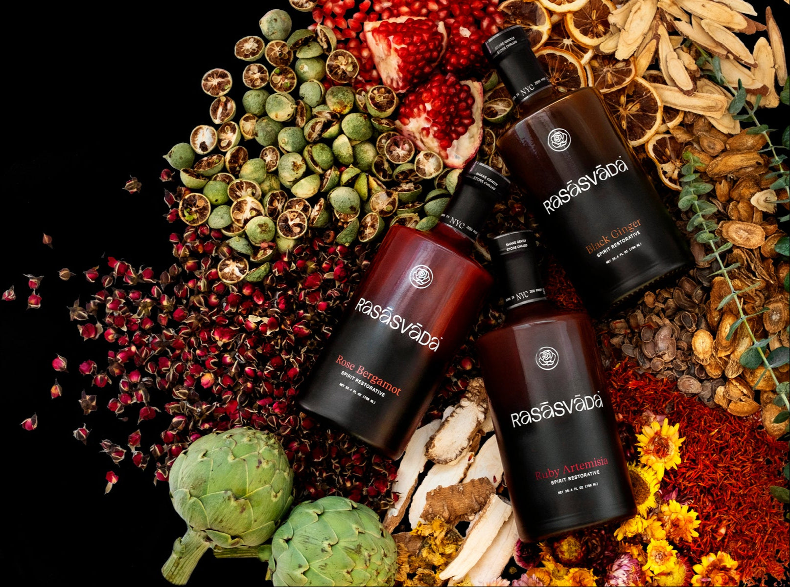 bottles of rasasvada 